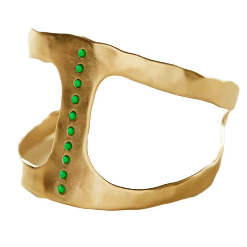 Delicate Artisan Gold Ring