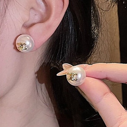 Vintage Handmade Pearl Earring