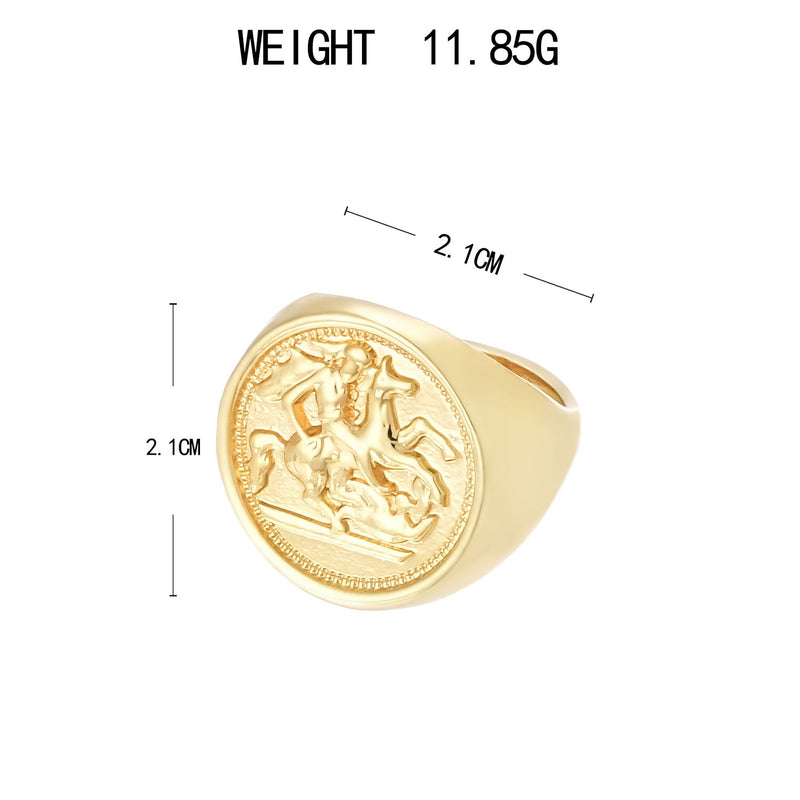 Romantic Gold Ring for Special Moments