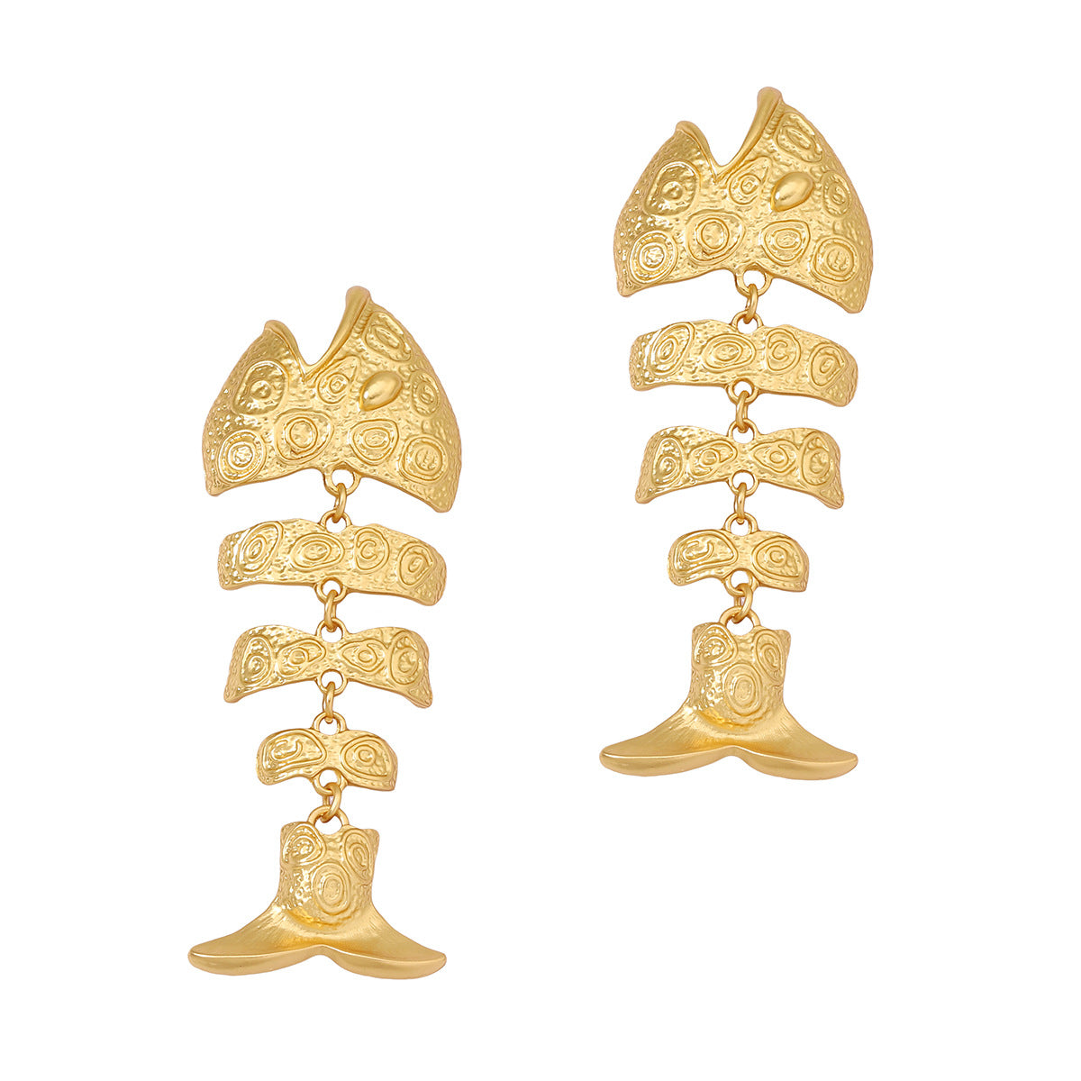 Beautiful Gold Earring with Unique Style