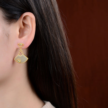 Vintage Handmade Silver Earring