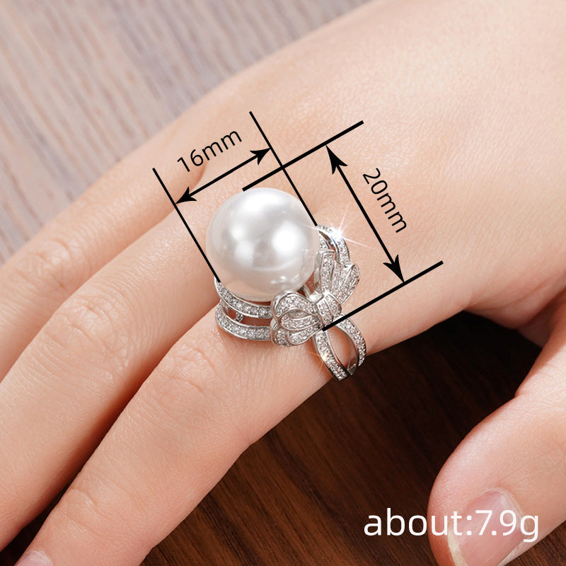 Vintage Handmade Pearl Ring