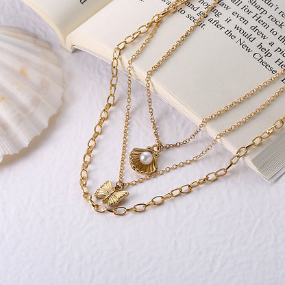 Delicate Artisan Pearl Chain