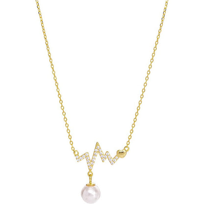 Delicate Artisan Pearl Necklace