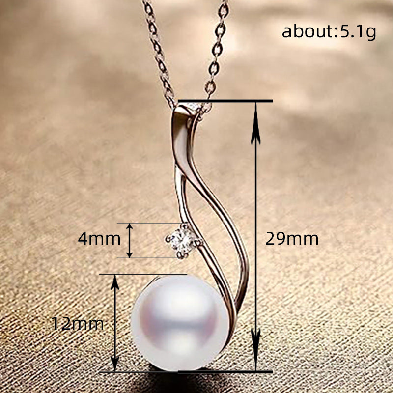Delicate Artisan Pearl Necklace