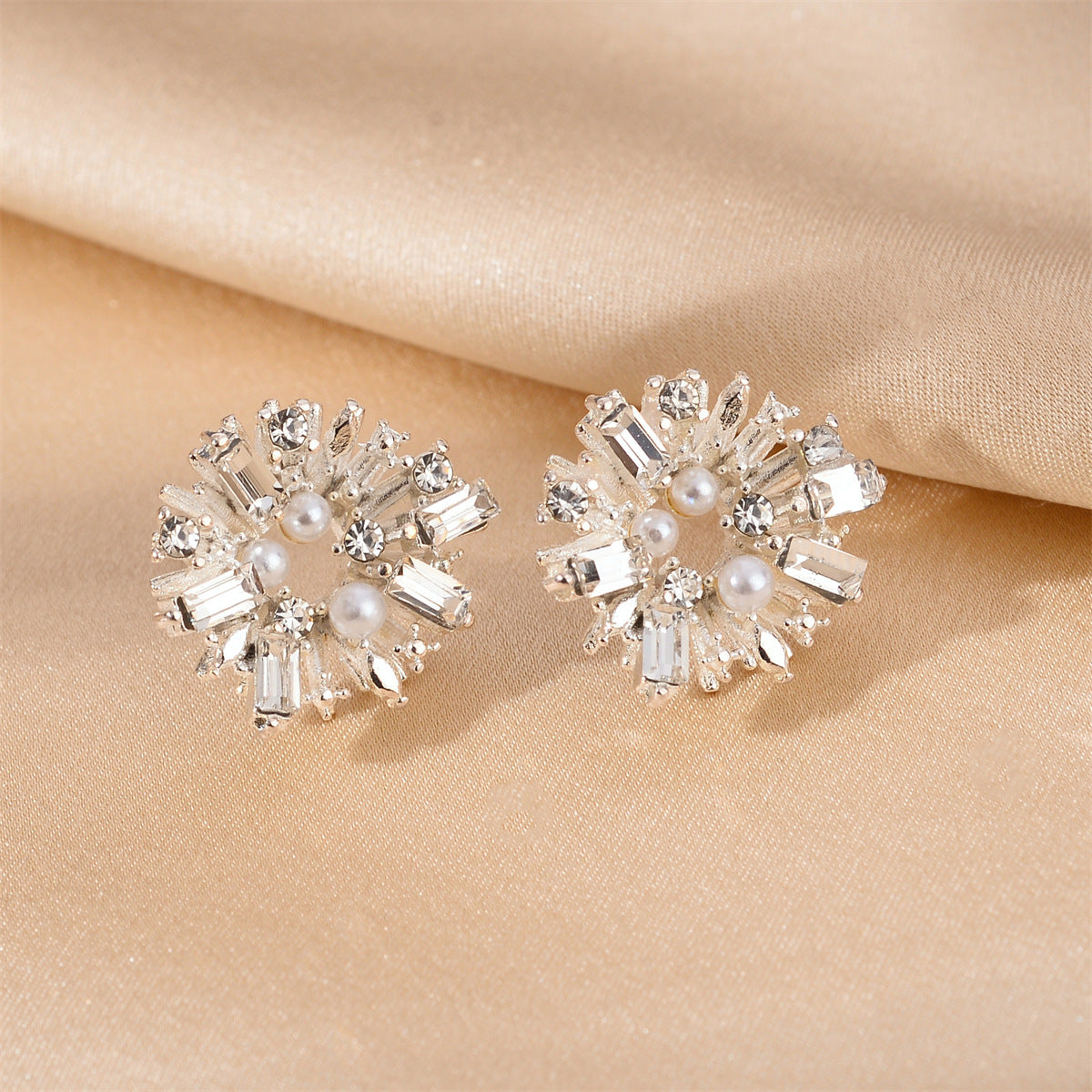 Delicate Artisan Pearl Earring
