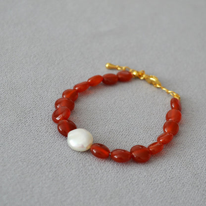 Delicate Artisan Pearl Necklace