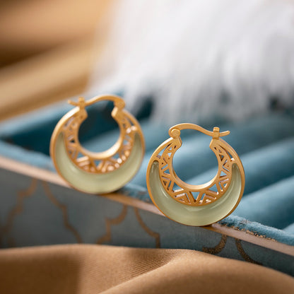 Vintage Handmade Silver Earring