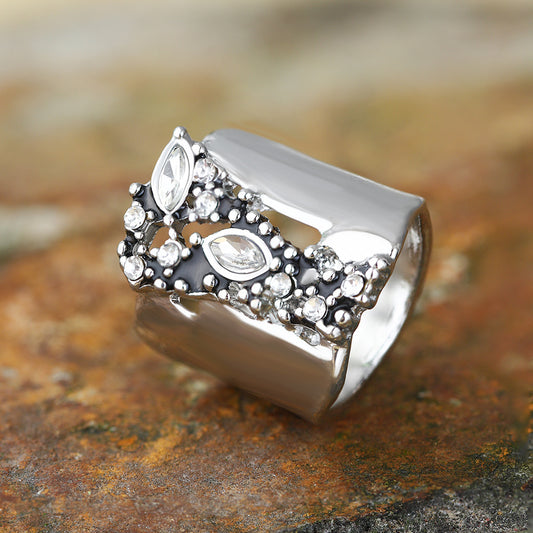 Delicate Artisan Silver Ring
