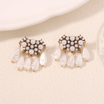 Delicate Artisan Pearl Earring