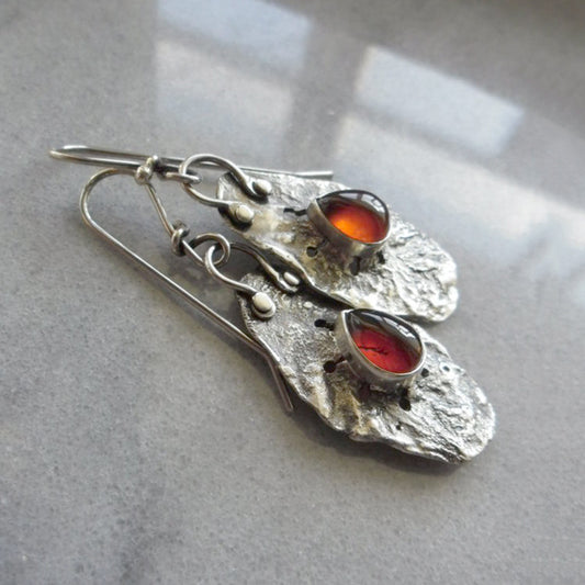 Beautiful Silver Earring with Unique Style