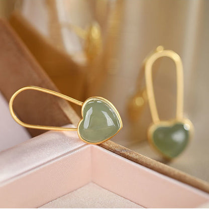 Vintage Handmade Gold Earring