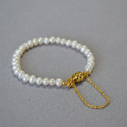 Vintage Handmade Pearl Bracelet