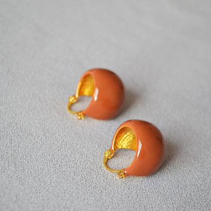 Beautiful Gold Earring with Unique Style