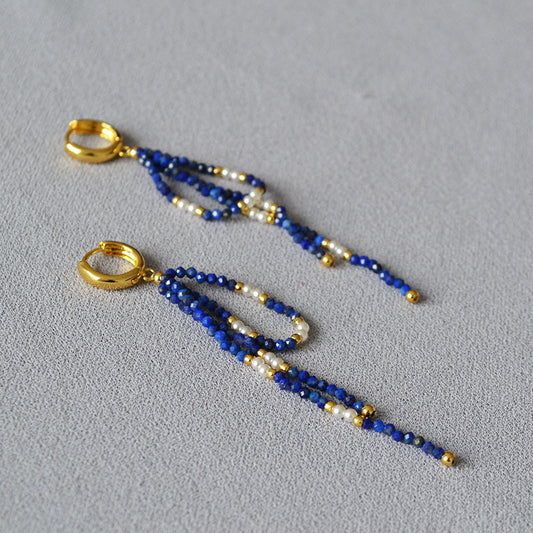 Delicate Artisan Pearl Earring