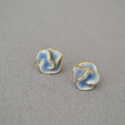 Delicate Artisan Silver Earring