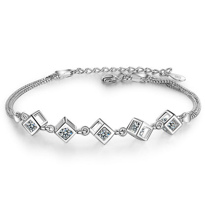Beautiful Silver Bracelet with Unique Style