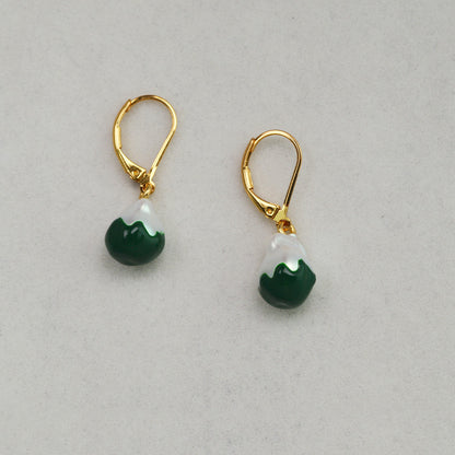 Delicate Artisan Gold Earring