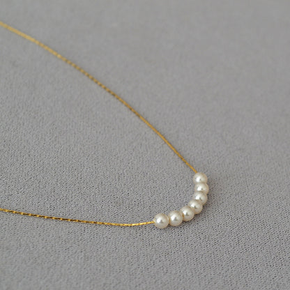 Vintage Handmade Gold Necklace