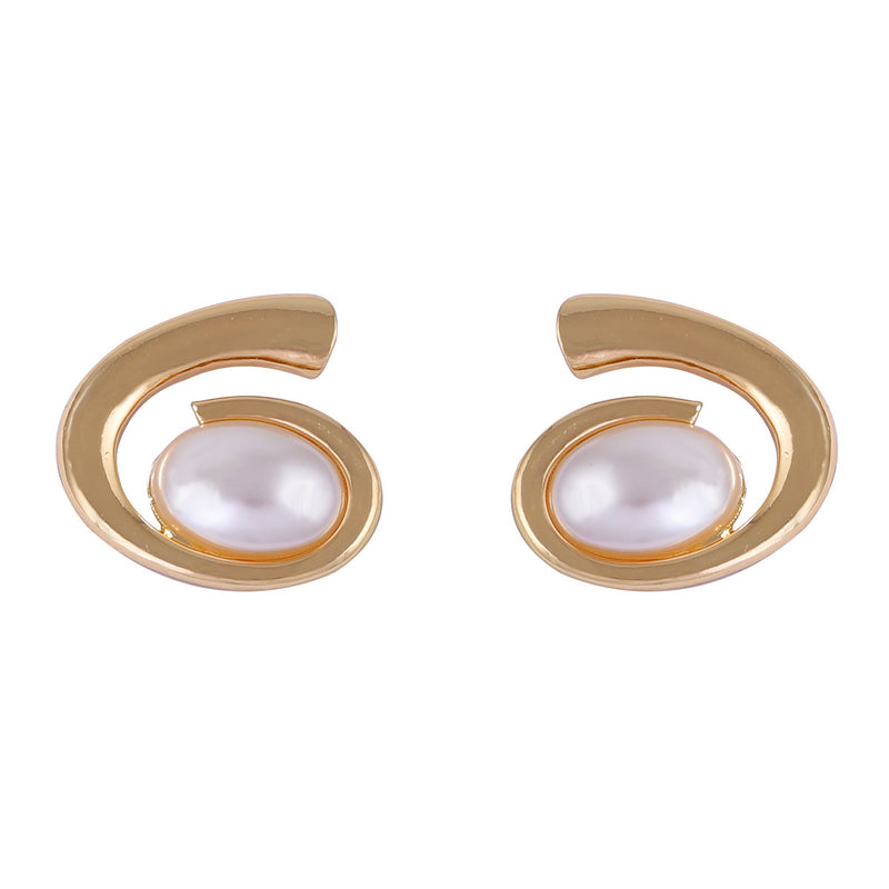 Delicate Artisan Pearl Earring