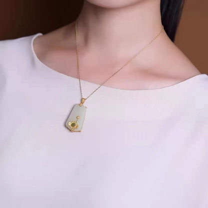 Vintage Handmade Gold Necklace