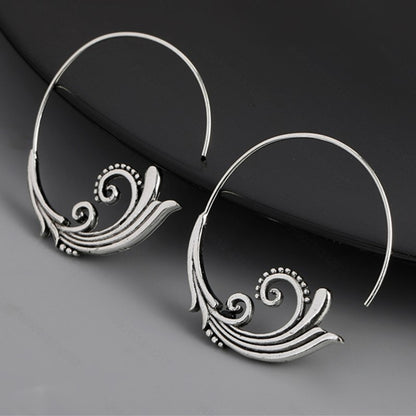 Beautiful Silver Earring with Unique Style