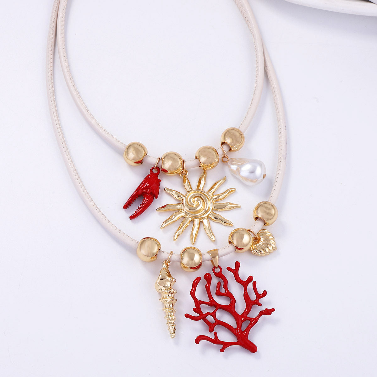 Beautiful Pearl Necklace with Unique Style