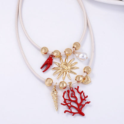 Beautiful Pearl Necklace with Unique Style