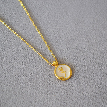 Romantic Gold Necklace for Special Moments