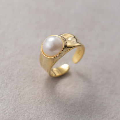 Vintage Handmade Pearl Ring