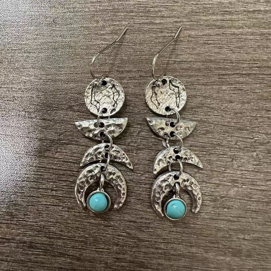 Beautiful Silver Earring with Unique Style