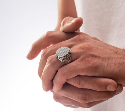 Beautiful Silver Ring with Unique Style
