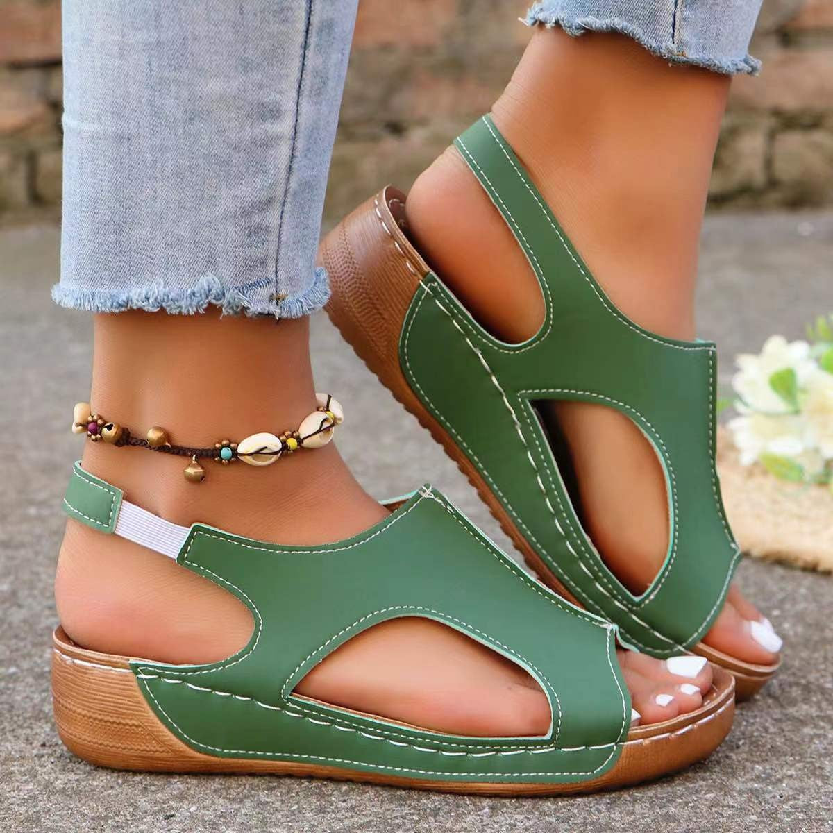 Classic Orthopedic Sandals with Timeless Style