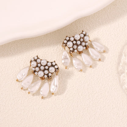 Delicate Artisan Pearl Earring