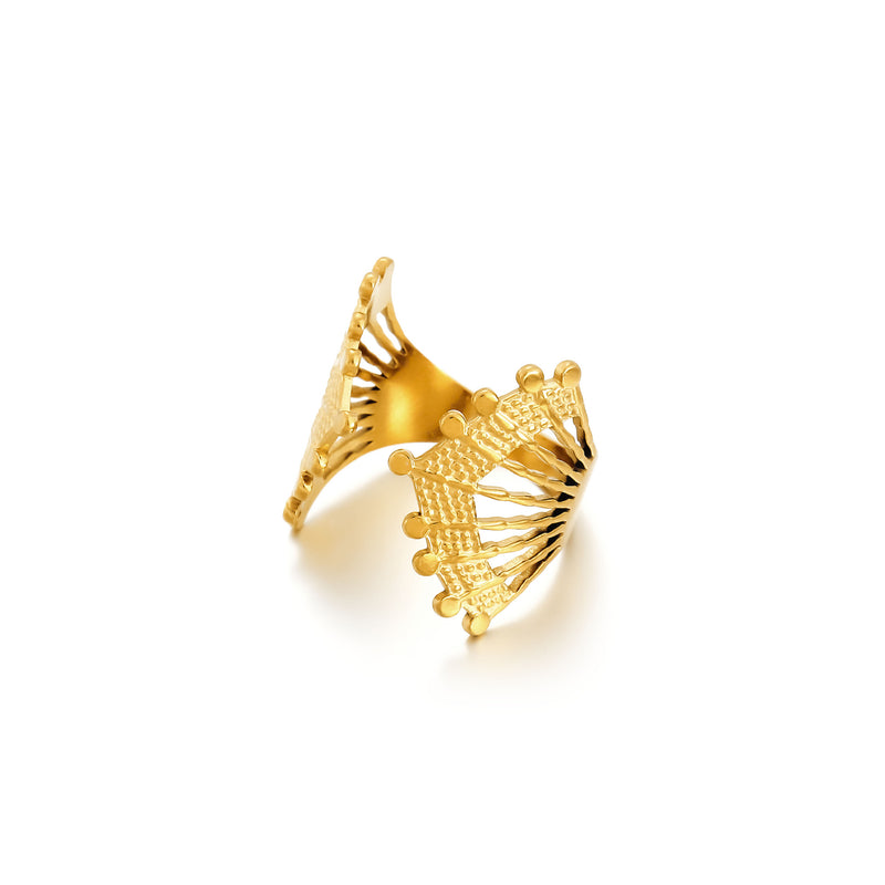 Beautiful Gold Ring with Unique Style