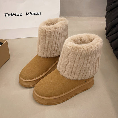 Chic Orthopedic Boots with Unique Design