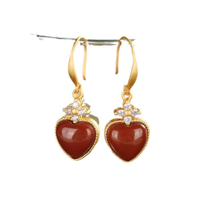 Vintage Handmade Gold Earring