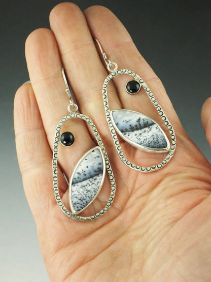 Delicate Artisan Silver Earring