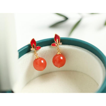 Vintage Handmade Silver Earring