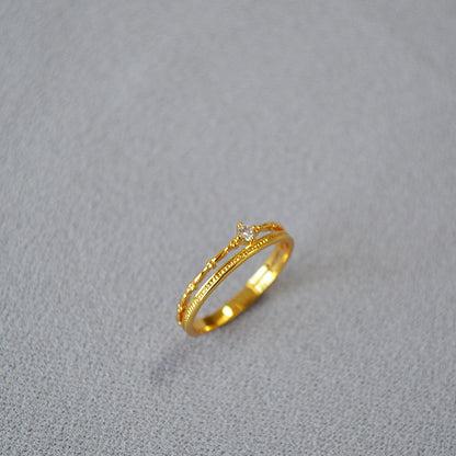 Beautiful Gold Ring with Unique Style