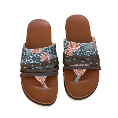 Vintage Inspired Orthopedic Sandals