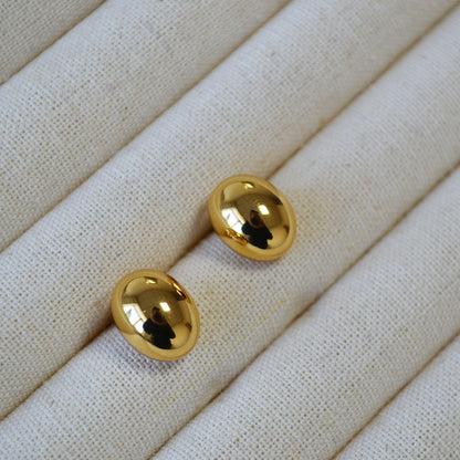 Vintage Handmade Gold Earring