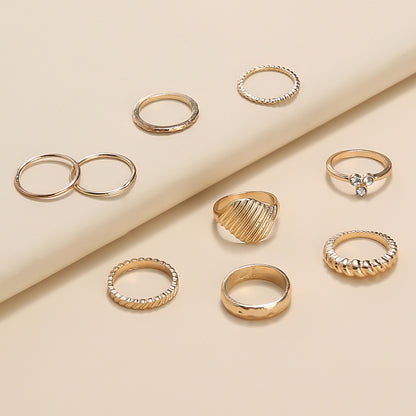 Beautiful Gold Set with Unique Style