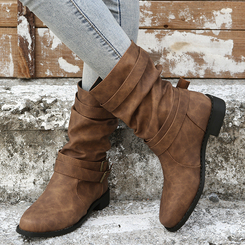 Classic Orthopedic Boots with Timeless Style