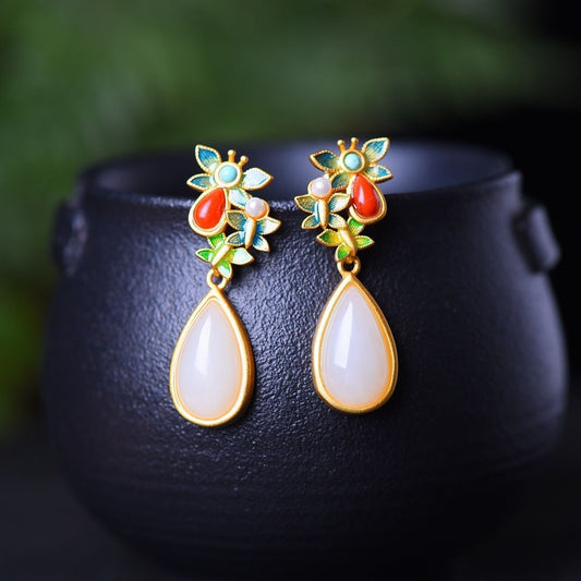 Beautiful Silver Earring with Unique Style
