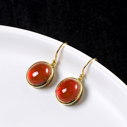 Vintage Handmade Silver Earring