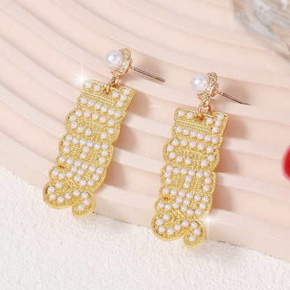 Vintage Handmade Pearl Earring
