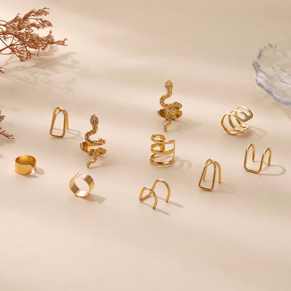 Romantic Gold Earring for Special Moments