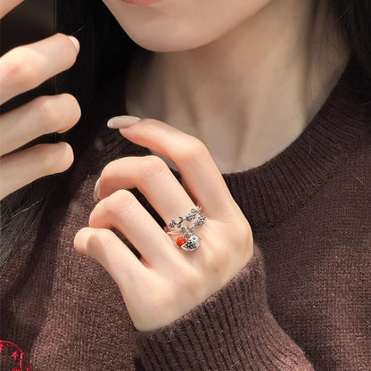 Delicate Artisan Silver Ring