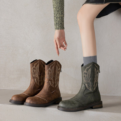 Chic Orthopedic Boots with Unique Design